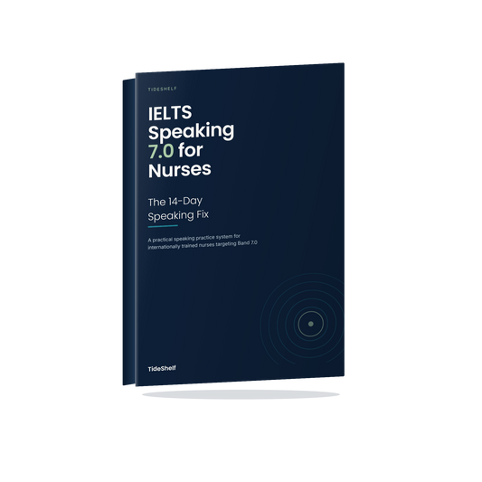IELTS Speaking 7.0 for Nurses — The 14-Day Speaking Fix (PDF Workbook)