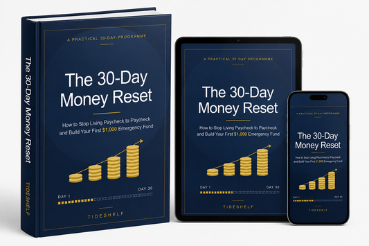 The 30-Day Money Reset – Budget Planner & Savings Guide to Stop Living Paycheck to Paycheck