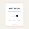 Debt Payoff Tracker & Snowball Planner — 63-Page Printable Debt Payoff Workbook (PDF, US Letter & A4)