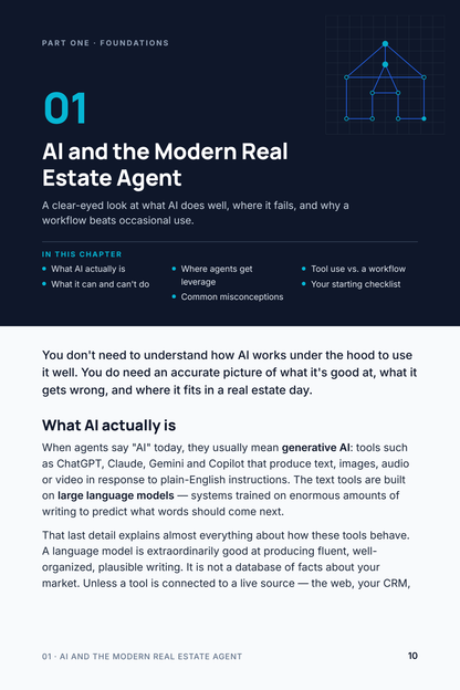 AI Tools for Real Estate Agents — Practical Guide + 94 AI Prompts (Digital PDF)