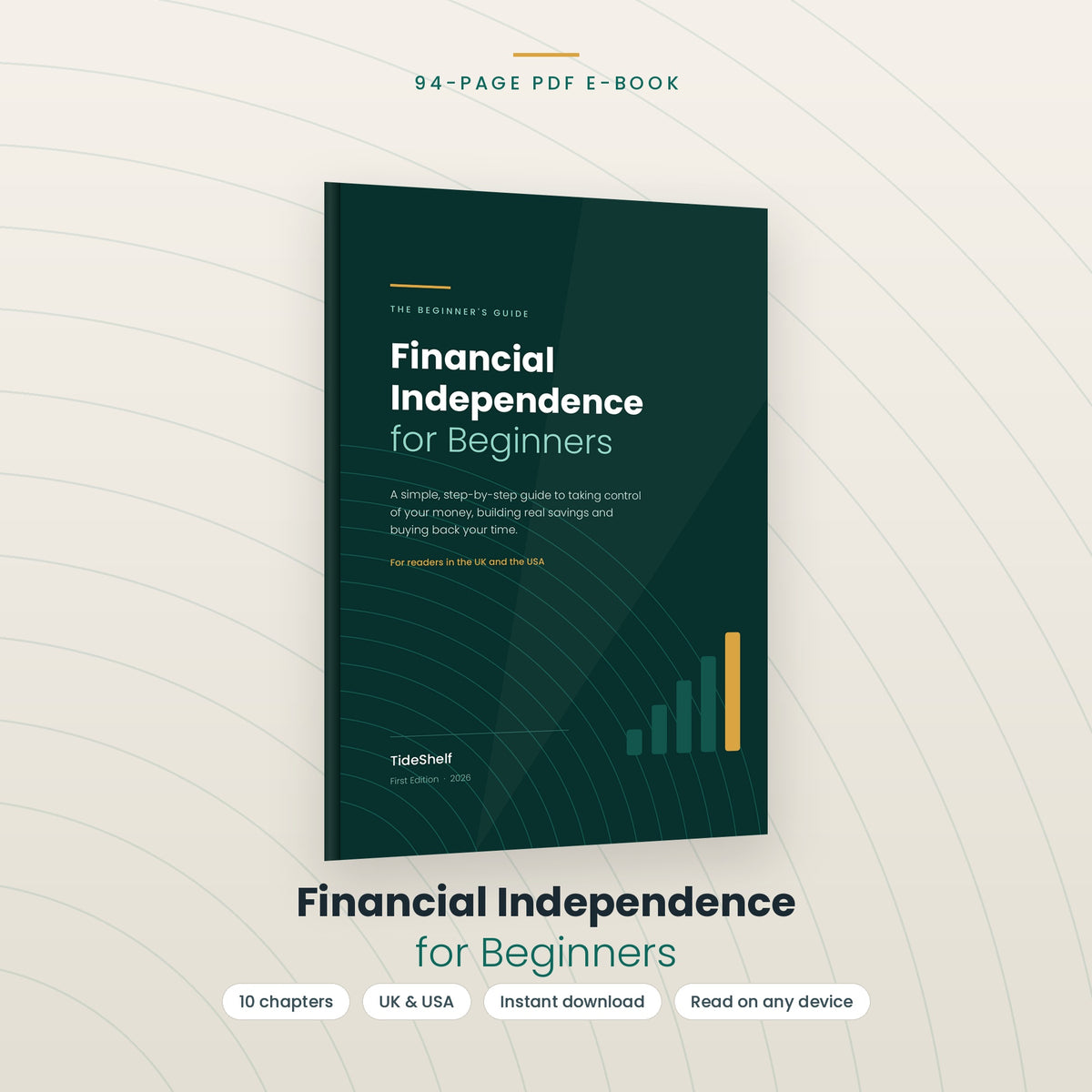 Financial Independence for Beginners eBook | Personal Finance Guide (Instant PDF Download)